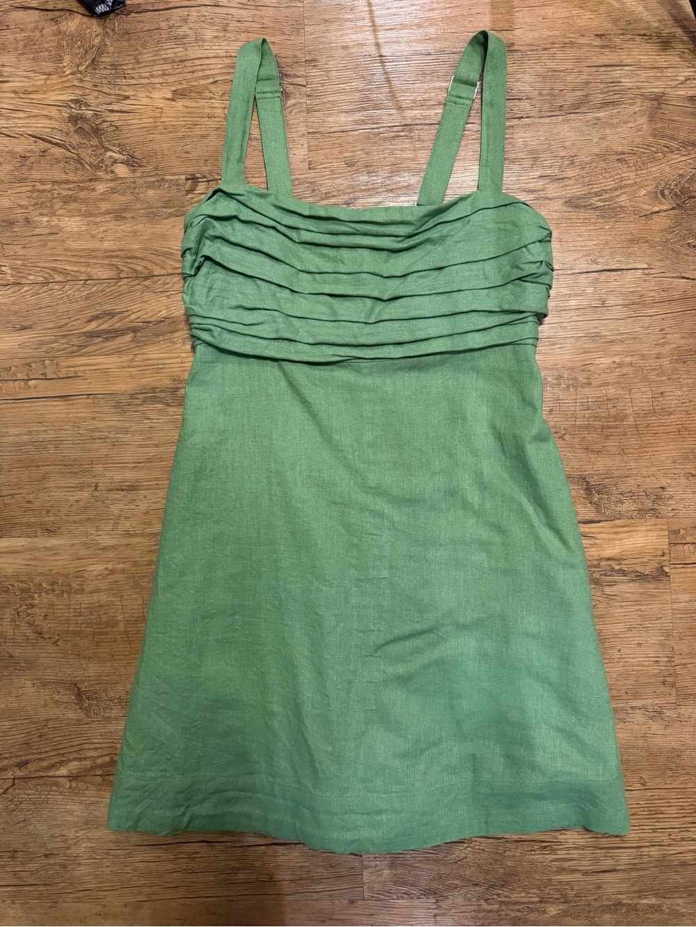 Abercrombie & Fitch Green Mini Dress - Picture 3 of 6